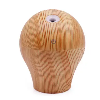 

usb air humidifier Aroma Essential Oil Diffuser 7 Color Changing LED Light 250ml mini Aromatherapy machine with Wood Grain