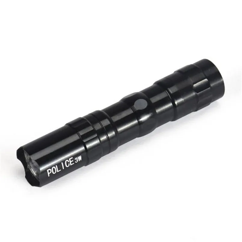 HOT Sales 4 Colors 3W Super bright LED lamp AA LED Flashlight Torch Light wholesales NRQ29
