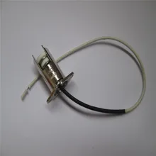 1 шт. металлический плакированный R7S светильник держатель Основание 25 см провод 2000-3000 Вт