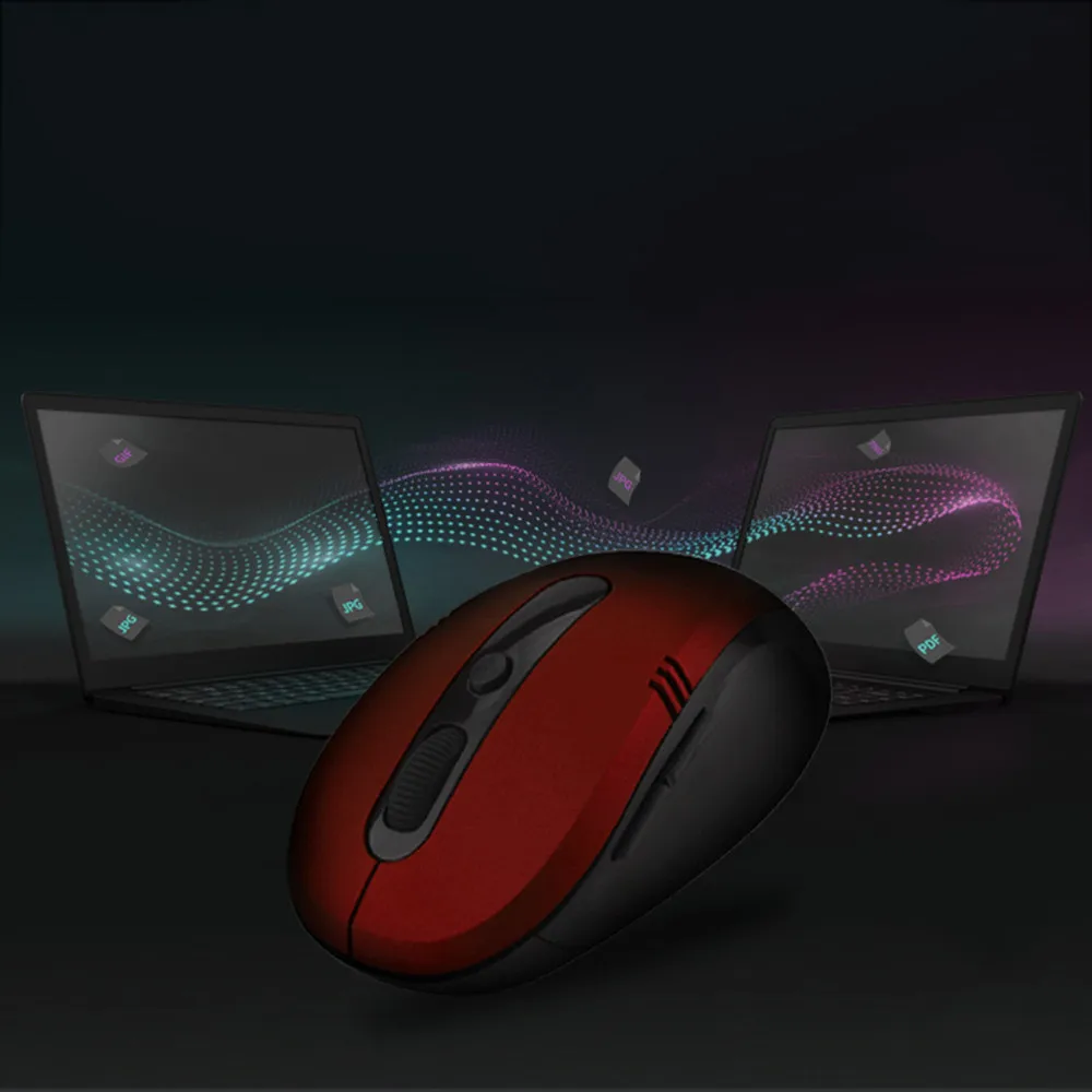 Стильная беспроводная мышь VOBERRY, удобная оптическая прокрутка, 2,4 ГГц, мышь для ноутбука, настольного компьютера, игры, Офисная мышь