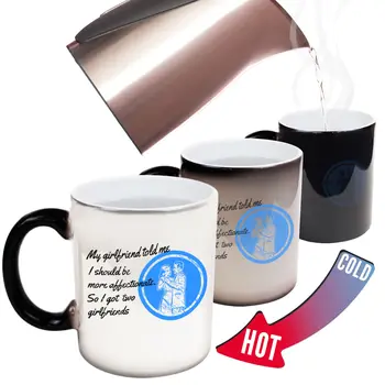 

Funny Mugs My Girlfriend Told Me I Should Be More Affectionate Family GIANT MUG