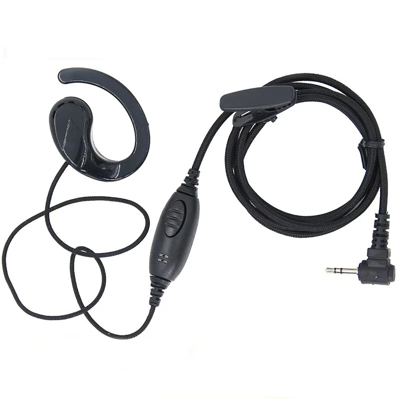 Черный плетеный провод наушники для Motorola t5428 t5628 t5728 t5720 t7618 t6200c T5 T8 per HYT TC320