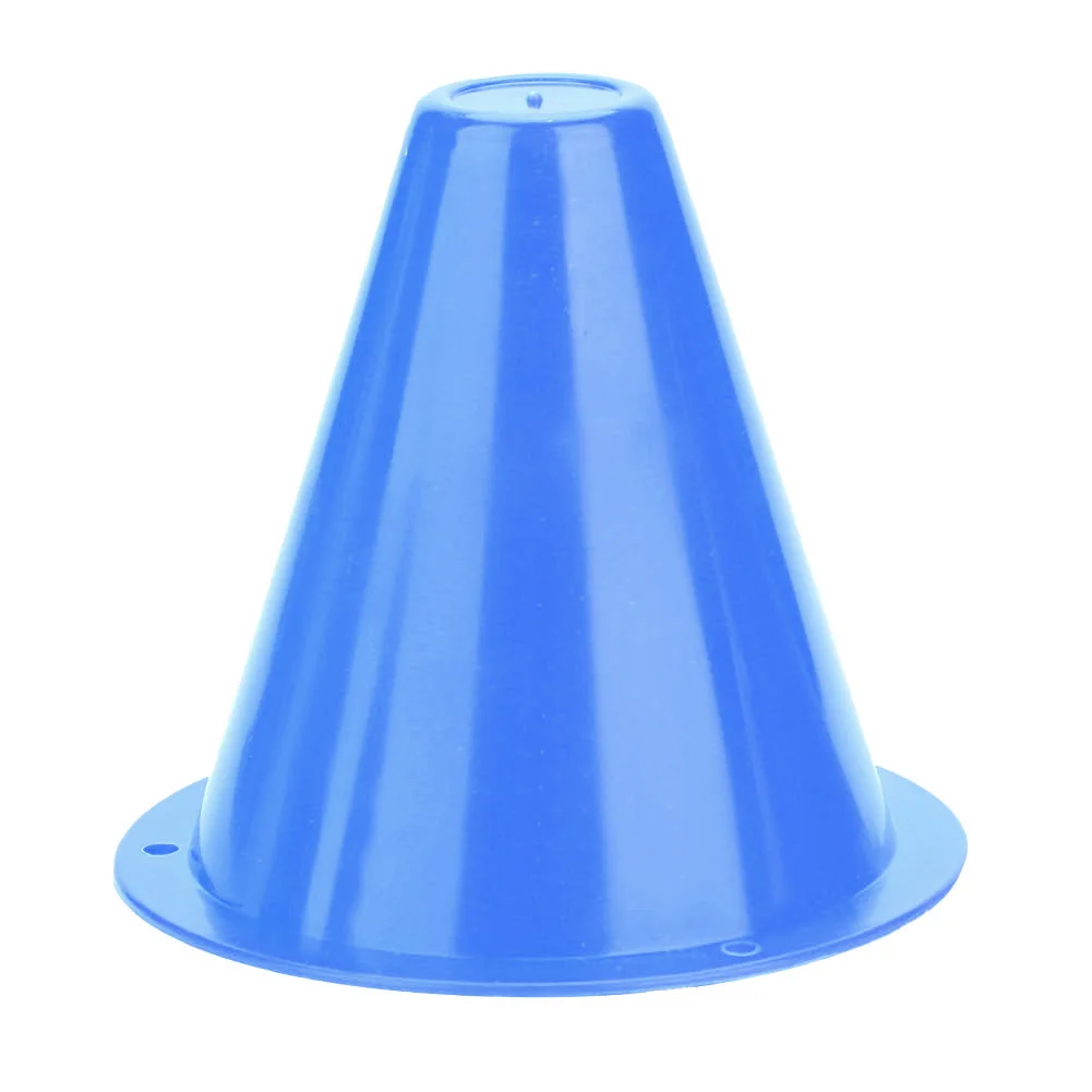 10Pcs Plastic Training Cones Sport Marking Cups Soccer Basketball Skate Marker Outdoor Activity Supplies