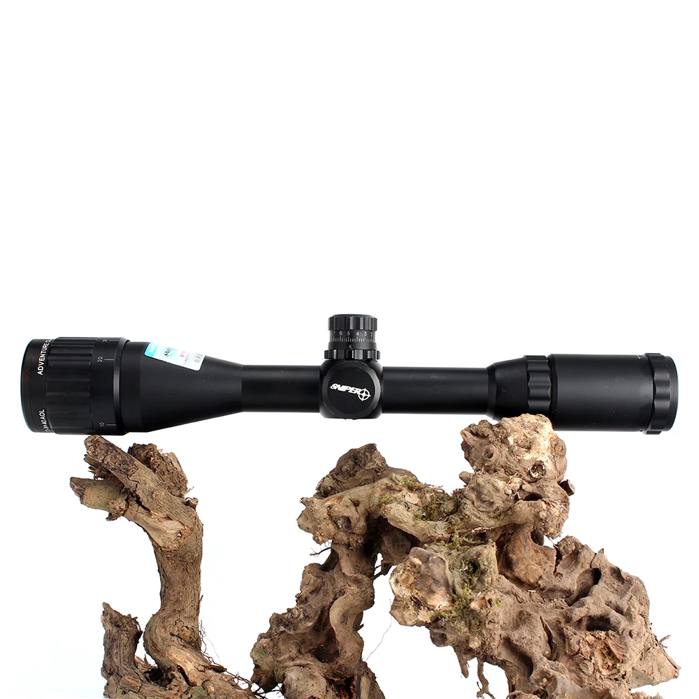 SNIPER LT 3-9X40AOL 1 inch Full Size Tactical Optical Sight Illuminate Mil-Dot RifleScope Locking Resetting Hunting Rifle Scope (10)