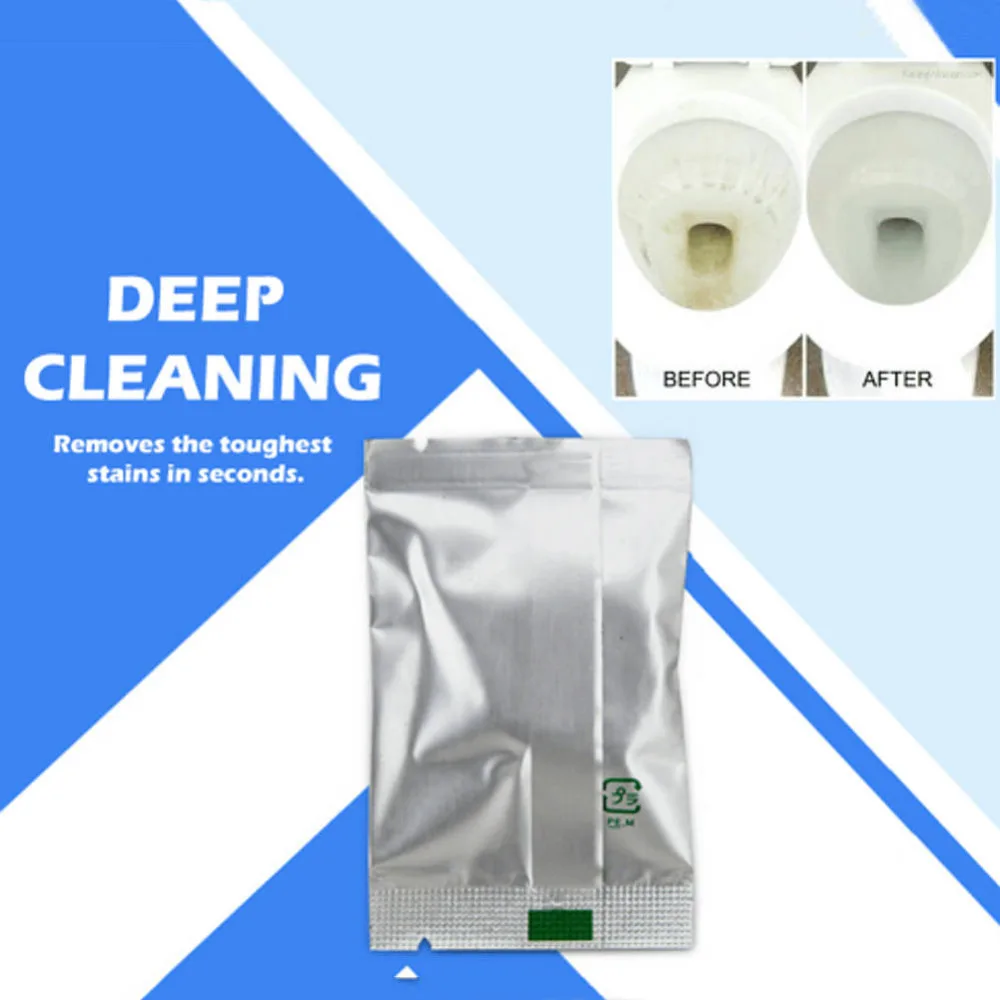 

4 Piece/Box Toilet Bubble Bomb Cleaner Disposable Magic Automatic Flush Toilet Cleaner Bathroom Tools