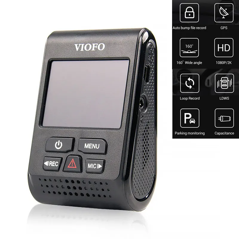 

Dash Cam Car Camera 2.0" LCD Capacitor 2K 1440P Novatek 96660 HD Vehicle Blackbox Dvr Video Recorder DVR Optional GPS CPL Filter