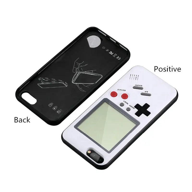 Классический чехол для телефона GameBoy Huawei P10 20 мягкий из ТПУ с игрой тетрис P20pro Mate9 10
