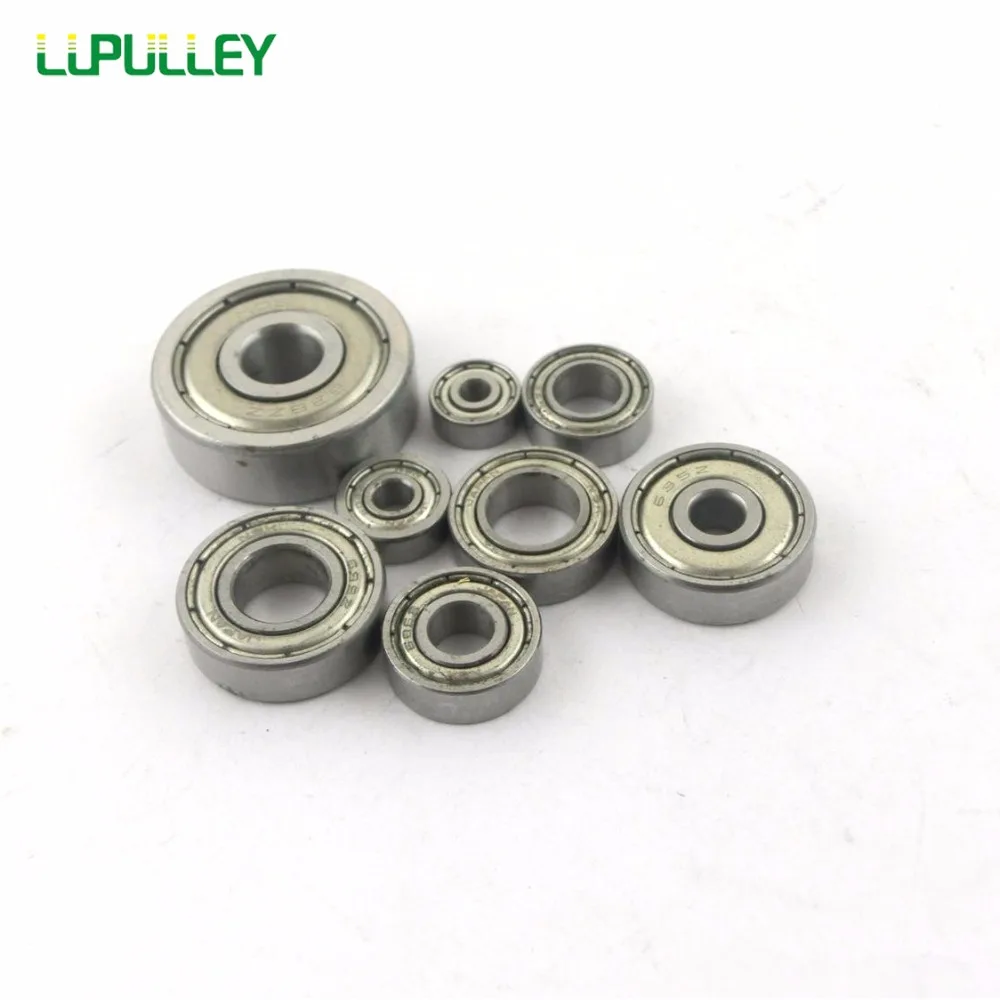 LUPULLEY 10 шт. 693ZZ подшипник 3x8x3 мм миниатюрный двигатель 693 ZZ шарикоподшипник 692ZZ/694ZZ/695ZZ/696ZZ/698ZZ двойные металлические щиты