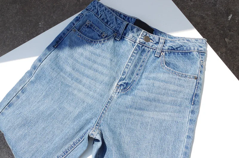Uwback мама джинсы для женщин новые летние Kendal Высокая талия джинсы женские Большие размеры женские повседневные брюки TB1250