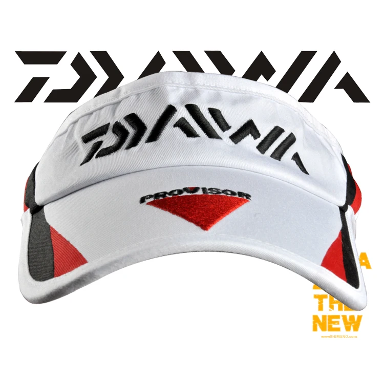 2 Colors Men Hat Cap DaWa Fishing Cap Anti UV Sunscreen Breathable Outdoor Tennis Hat Fishing Cap