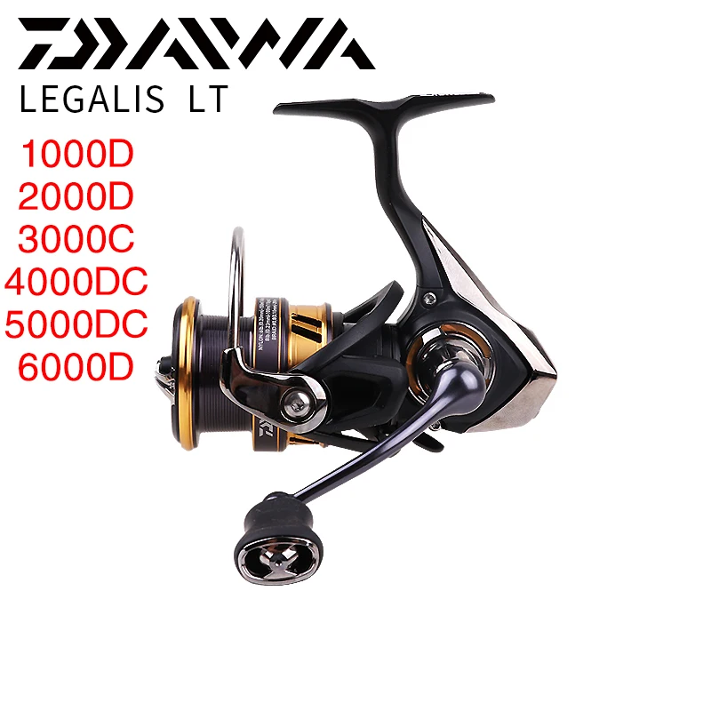 DAIWA 2018 спиннинговая катушка 100% оригинальная Рыболовная Legalis LT 1000D 2000D 3000C 5BB 5 2: 1