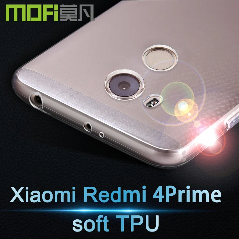 

Xiaomi xiomi Redmi 4 Pro Prime case silicon cover MOFi Redmi 4Pro case TPU soft back cover Red Rice Redmi4 phone cases case 5.0