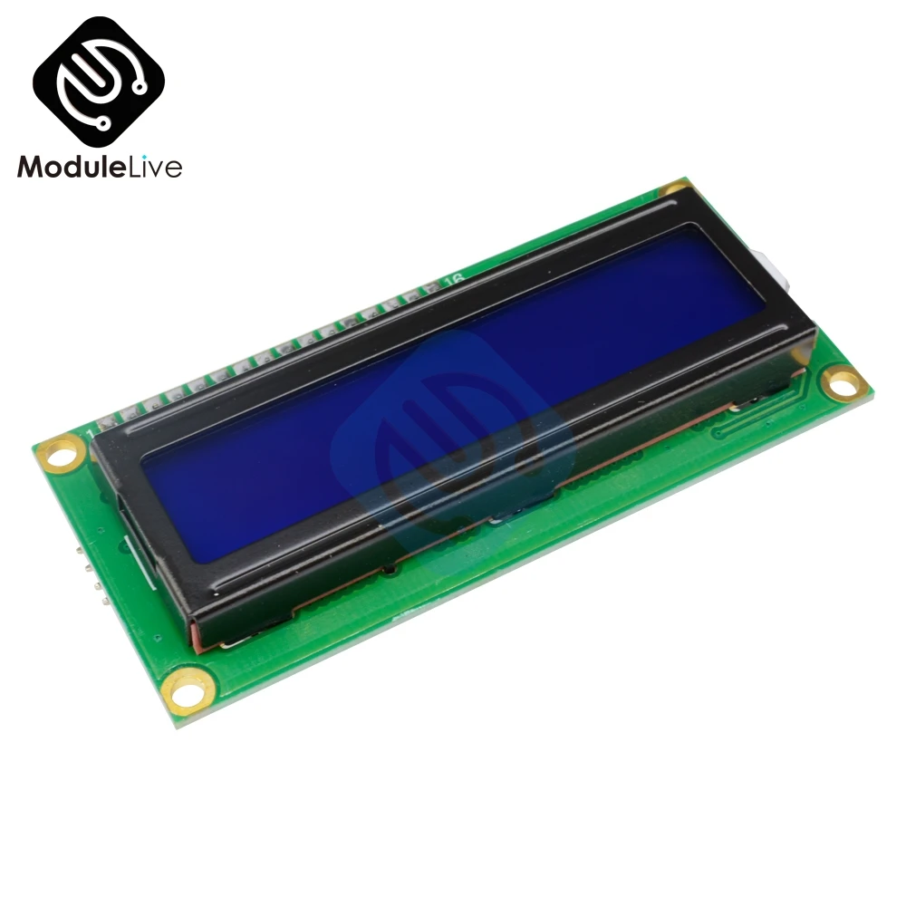 Межсоединений интегральных схем/I2C 1602 ЖК-дисплей Дисплей модуль ЖК-дисплей-1602 I2C синего и желтого цвета Подсветка Дисплей 5V для Arduino UNO R3 Mega2560
