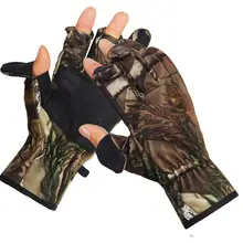 Уличные охотничьи перчатки камуфляжные перчатки для стрельбы рыболовные тактические перчатки для сохранения тепла