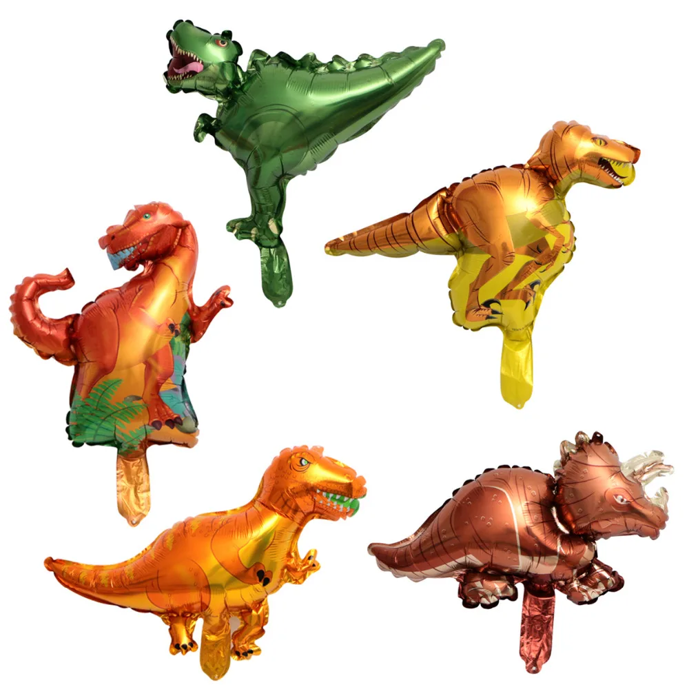 

10pcs mini Dinosaur Balloons Foil Helium Balloon Children Birthday Party Supplies Toys gifts Decoration Globos