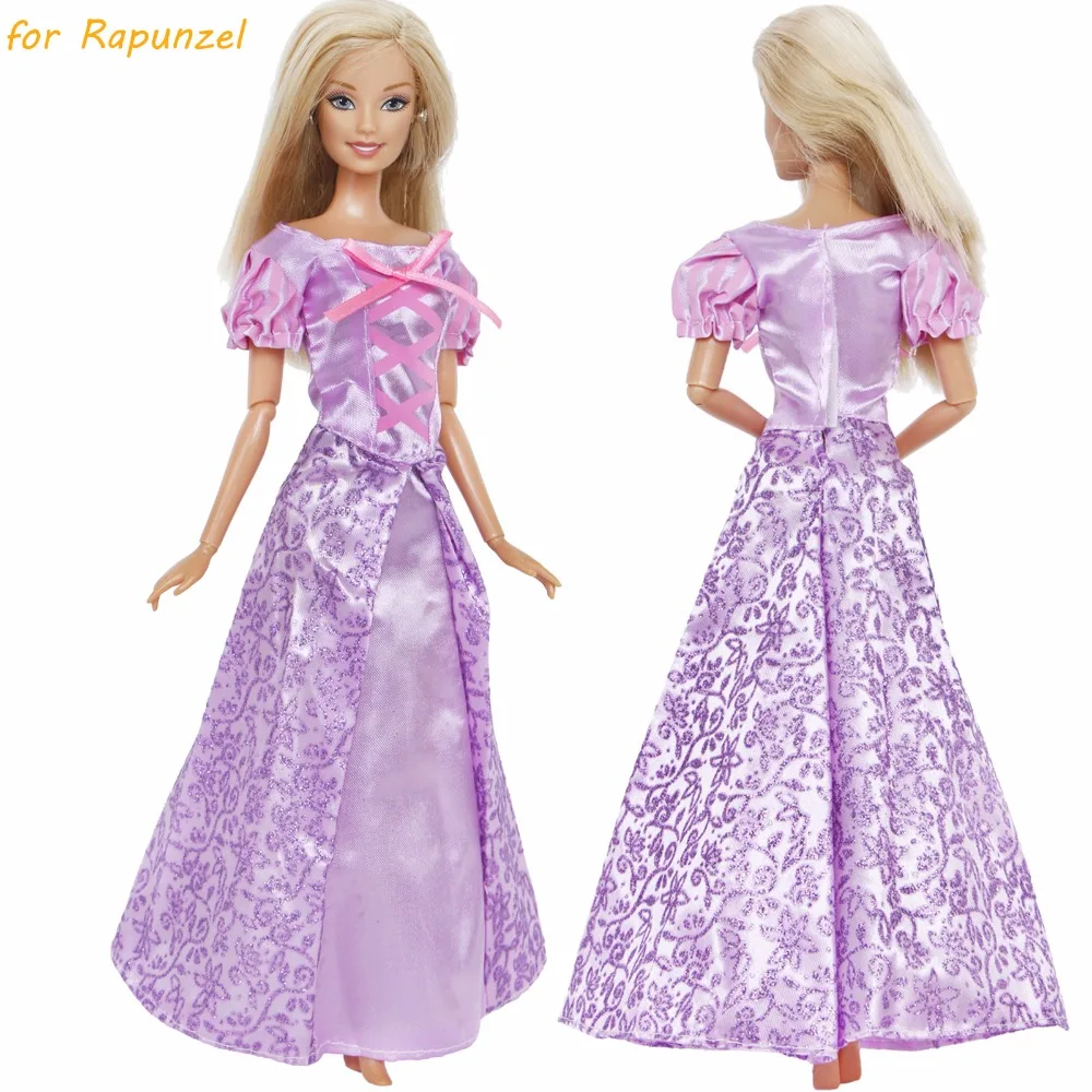 1x Косплей сказочные куклы аксессуары Классические Вечерние платья принцессы платье для куклы Барби одежда для детей милые игрушки