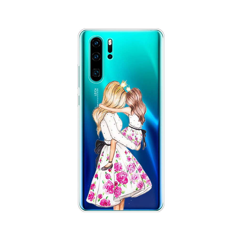 Чехол для huawei P30 PRO LITE, чехол на заднюю панель для huawei mate 20 pro lite p smart plus, супер для мамы, дочки, папы - Цвет: 11014