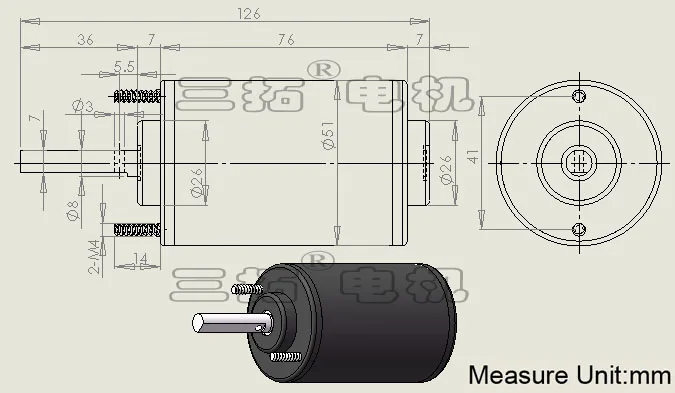 R5166 24V 5800RPM  