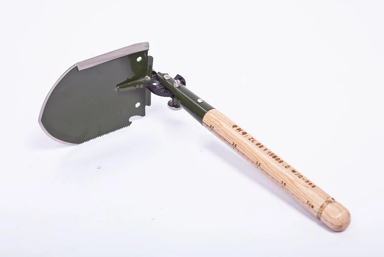 Acampamento ao ar Caminhadas ao ar pá de Acampamento Chinês Militar Sobrevivência Dobrável Livre Multifuncional Ferramentas pá 22 High Quality Esporte e Lazer
