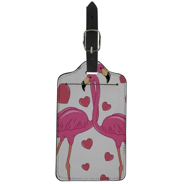 ThiKin 3D Фламинго эластичный багаж Защитные чехлы для 18-30 дюймов костюм чехол Толстая пыль розовый чехол дорожная сумка чехол - Цвет: as pictures