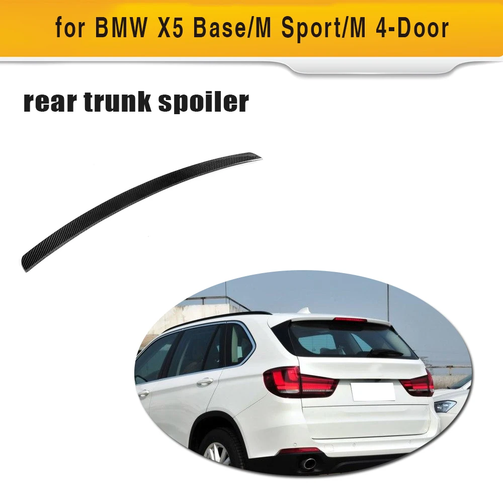 

Carbon Fiber Car Rear Trunk High Spoiler Wing for BMW X5 M Sport Base Sport X Drive 35i 40e 50i Sport Utility 4 Door 14-18