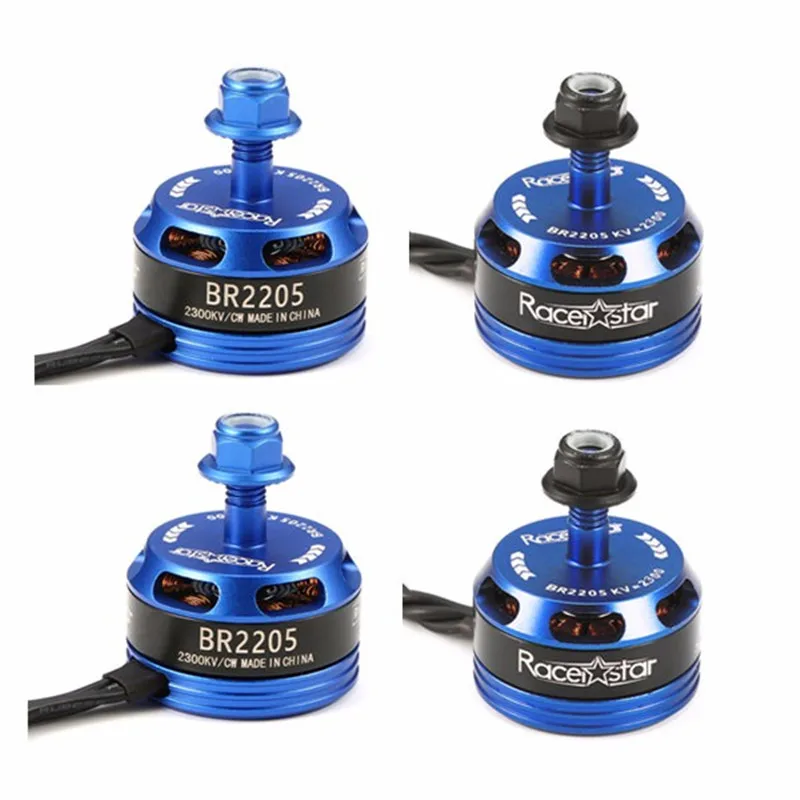 4PCS Racerstar Racing Edition 2205 BR2205 2300KV 2-4S Brushless Motor CW/CCW Dark Blue For QAV250 ZMR250 RC Drone Quadcopter DIY 4PCS Racerstar Racing Edition 2205 BR2205 2300KV 2-4S Brushless Motor CW/CCW Dark Blue For QAV250 ZMR250 RC Drone Quadcopter DIY