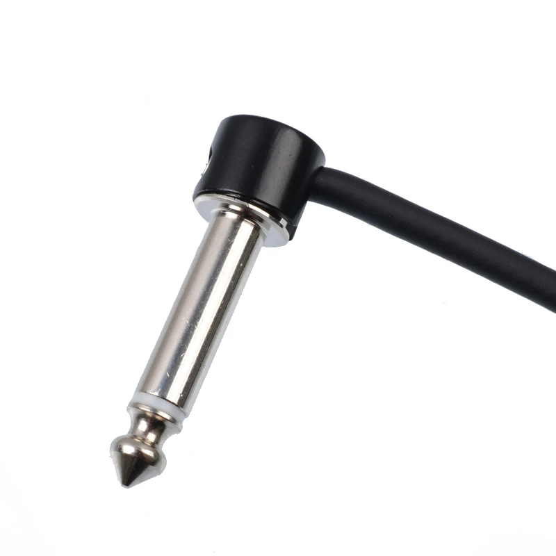 4Pcs DIY Strait Audio Solderless 6.35 Mono Plug Solder Free Plug guitar Pedal connector Chrome black