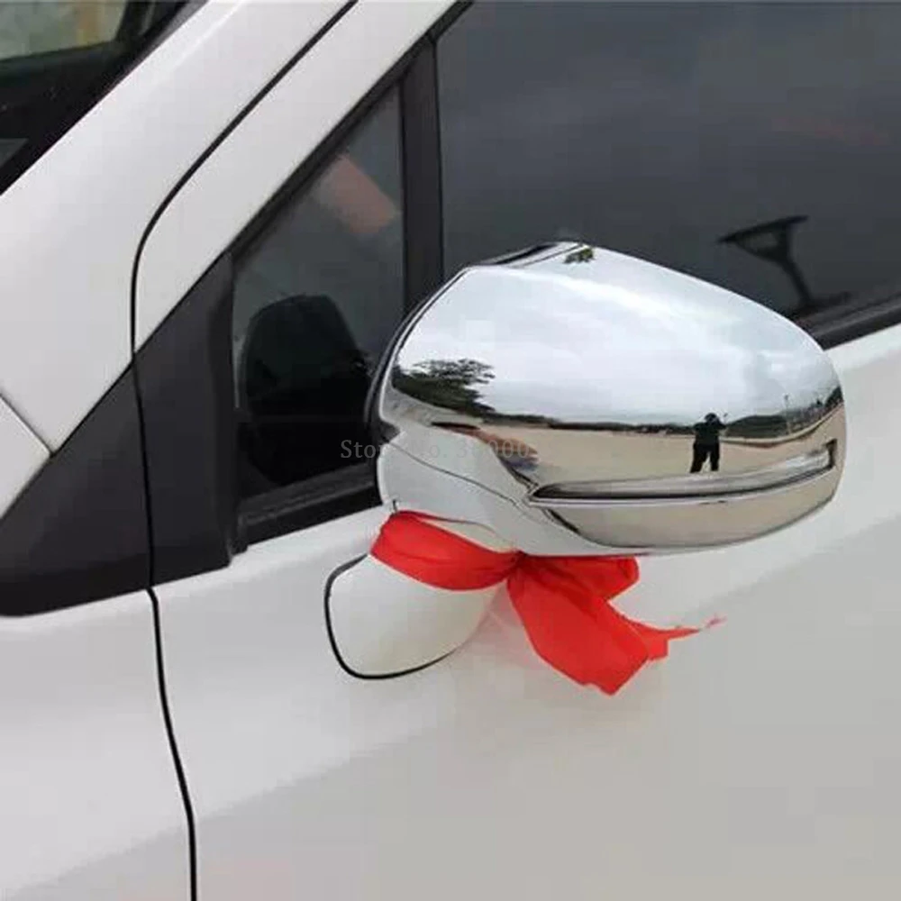 Для Suzuki SX4 S Cross кроссовер 2014 2015 2016 2017 Chrome Боковая вида Дверь Зеркало Обложка