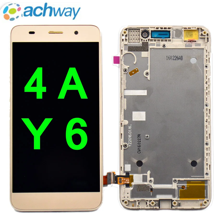 

5.0"For HUAWEI Y6 LCD Honor 4A LCD Display Touch Screen Digitizer Assembly SCL-L01 SCL-L21 For HUAWEI Honor 4A LCD