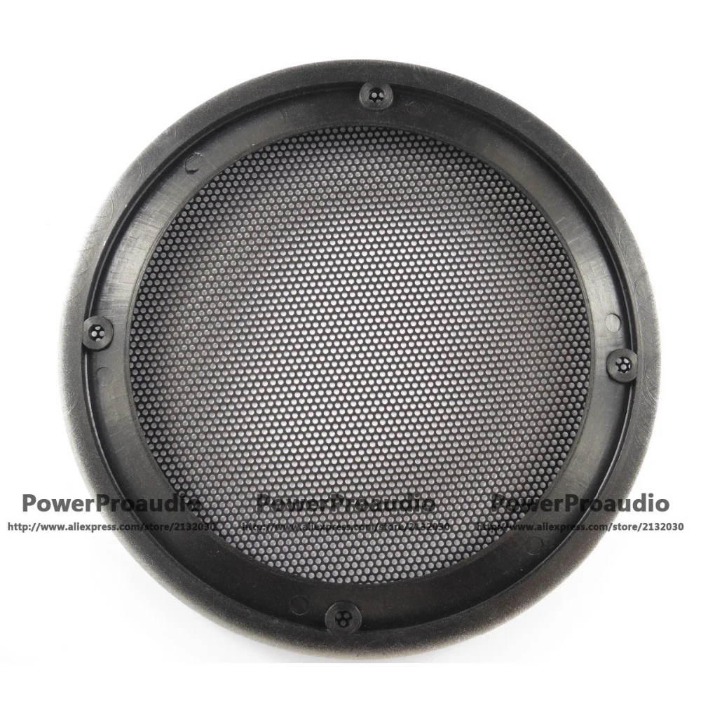 2 pcs 5 inch SUBWOOFER Car speakers COVERS WAFFLE DIY MESH GRILLS Black Colorin Speaker