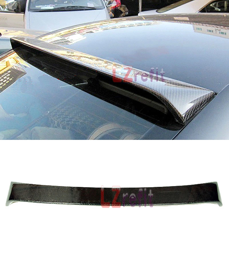 REAL CARBON FIBER ROOF SPOILER Fit For VW VOLKSWAGEN JETTA 5 MK5 2006