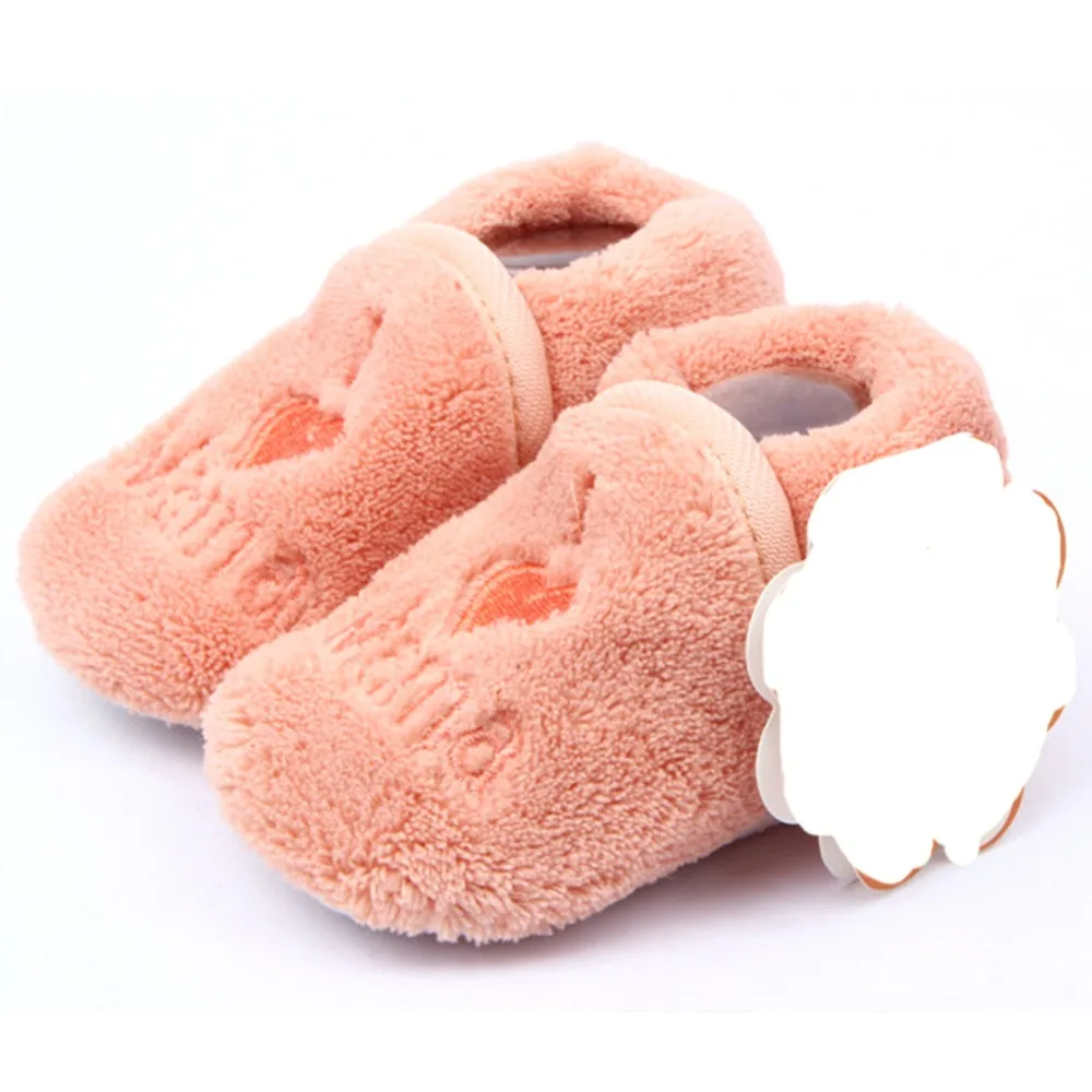 High Quality Baby Girl Boy Shoes Warm Soft Cozy Shoes Slippers Newborn Toddler 0 12M YE01