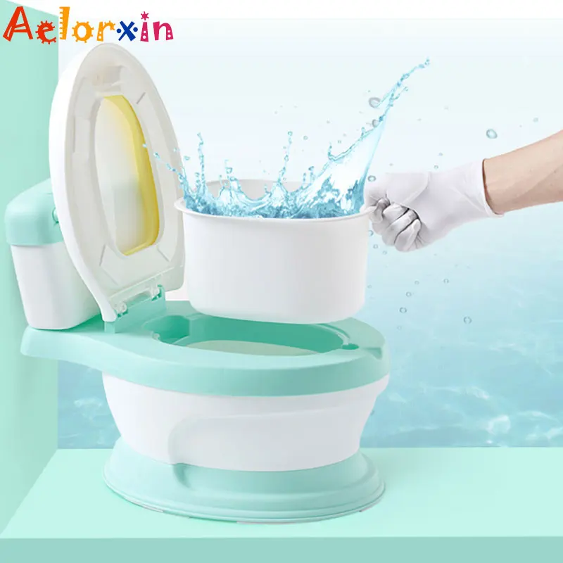 6 Months To 8 Years Simulated Toilet Portable Children's Potty Baby Potty Training Girls Boy Kids Newborns Toilet Seat Nursear