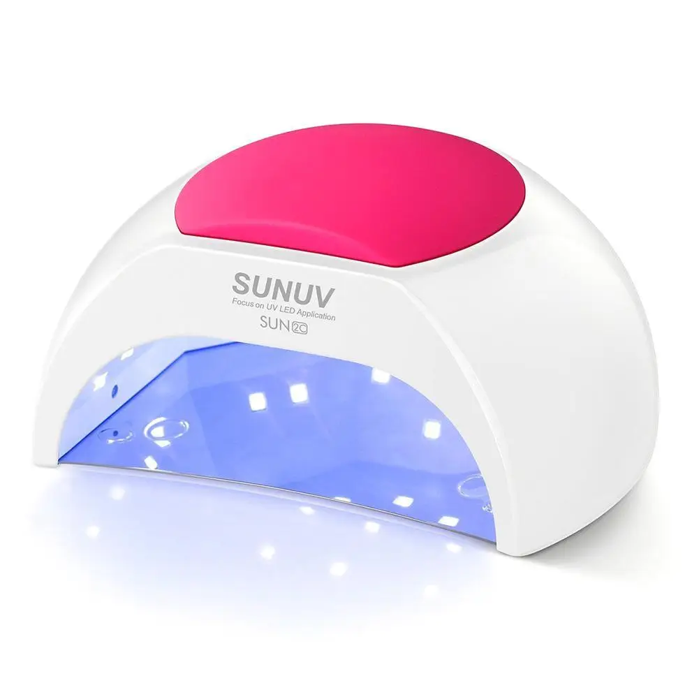 

SUN2C 48W UV LED Nail Dryer Nail Lamp For Curing UV Gel Nail Polish With Sensor LCD Display 10/30/60s/90s Timer Nail Manicure