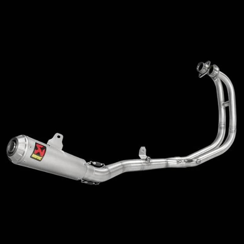 

Motorcycle Full System Exhaust Muffler Escape Middle Link Contact Pipe Slip On For Yamaha YZF R3 R25 MT03 MT-03 YZF-R3 2014-2018
