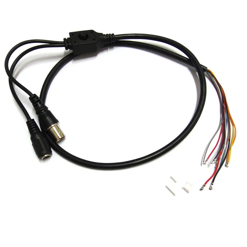10Pcs/Lot 80CM Video AHD Camera BNC Cable OSD Menu Control Button OSD Cable for 4 in 1 Analog Camera with 11 Pin