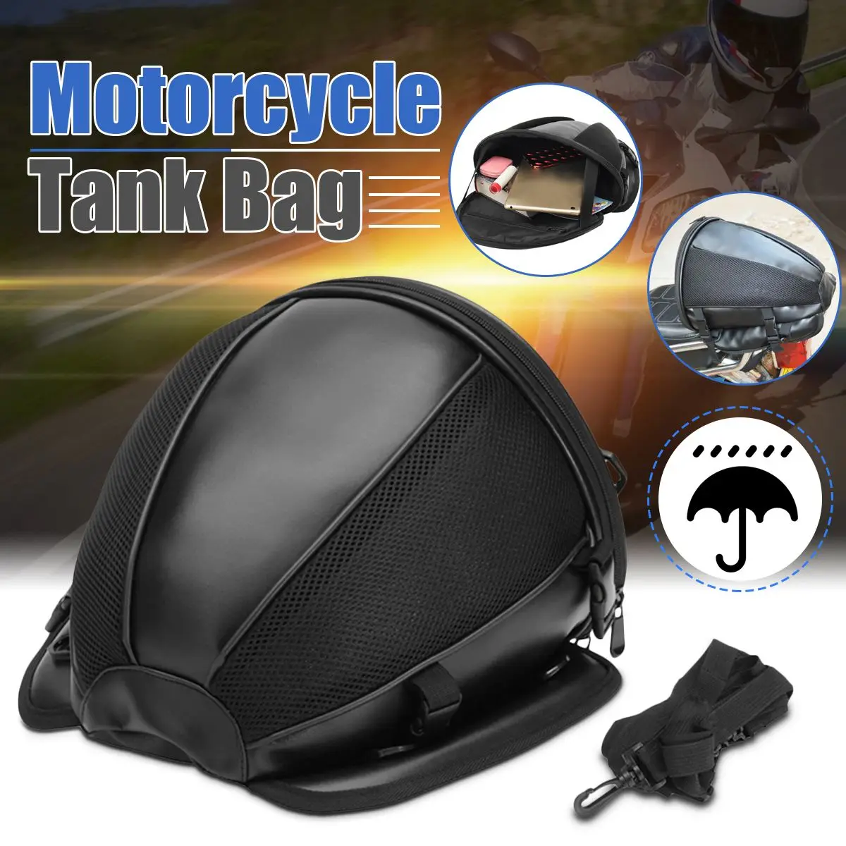 riding tribe tail bag