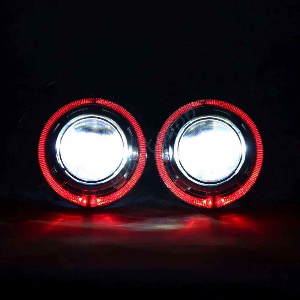 Bluetooth Wirless RGB ангельские глазки Автомобильные светодиодные фары автомобильные