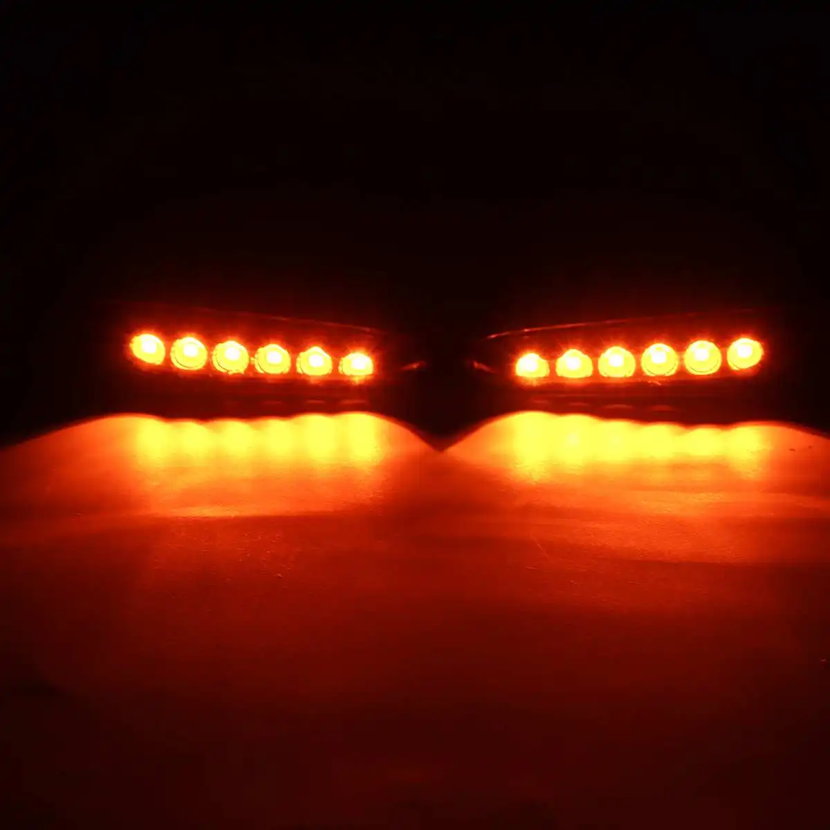 2 шт. Боковой габаритный фонарь 6 светодиодный указатель поворота 12 в боковой индикатор повторитель для BMW E46 E60 E61 E81 E83 E87 E90 E91 E92 E93 M