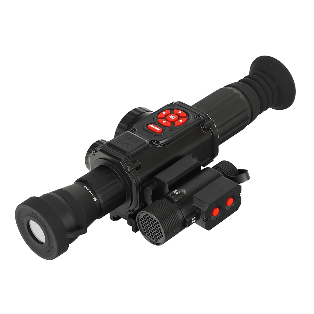 ohhunt Digital Night Vision Riflescope Video Recorder GPS WiFi Compass HDMI with IR Illuminator Day and Night use Hunting Scope (15)
