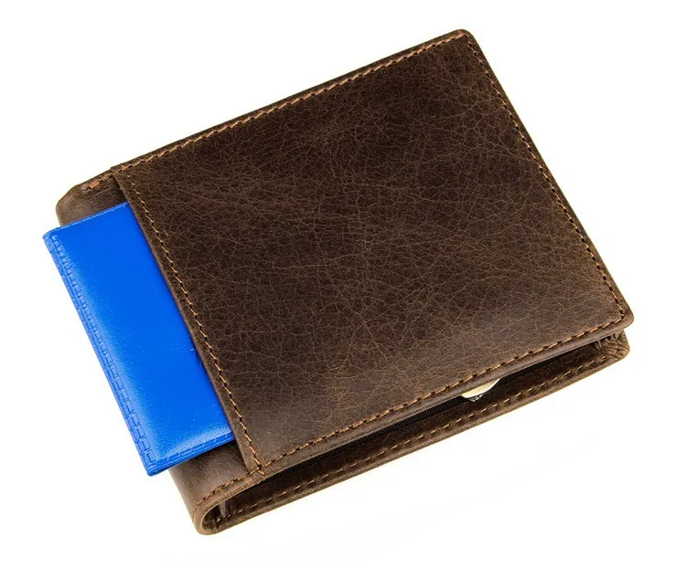 

8054B Free Shipping JMD 100% Genuine Leather Men Wallet Fashion Notecase Billfolds Purse