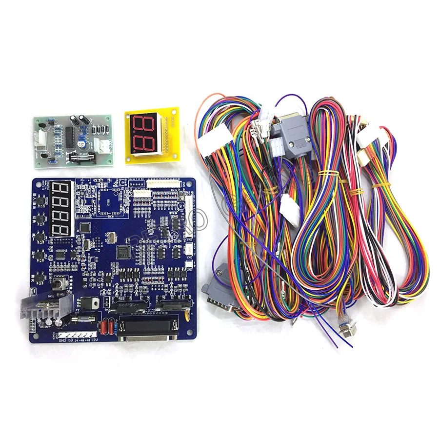 US $349.99 10 sets Toy crane machine motherboard with cable wires display Sound card board claw for arcade slot crane game kit Accessories