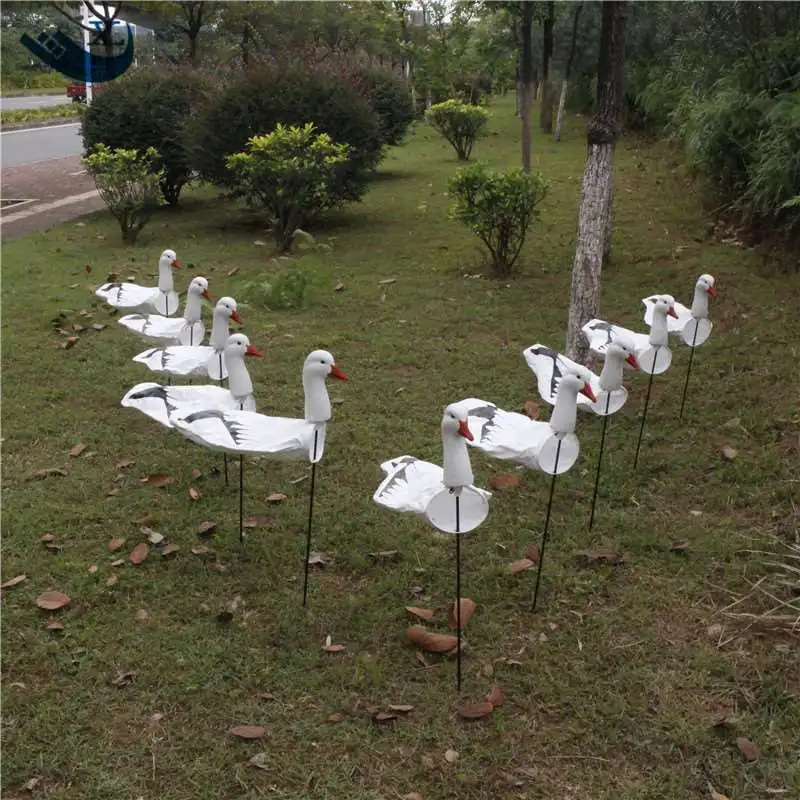 

Xilei-Tyvek Goose Decoys, Windsock, Hunting Goose Decoys with Ground Stake, Factory Directly Sell