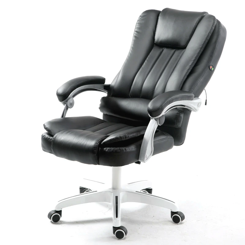 Модные Удобные домашнем компьютере стул многофункциональный поднять вращающихся массажное кресло с подножкой лежа здоровый офис стул s - Цвет: 1