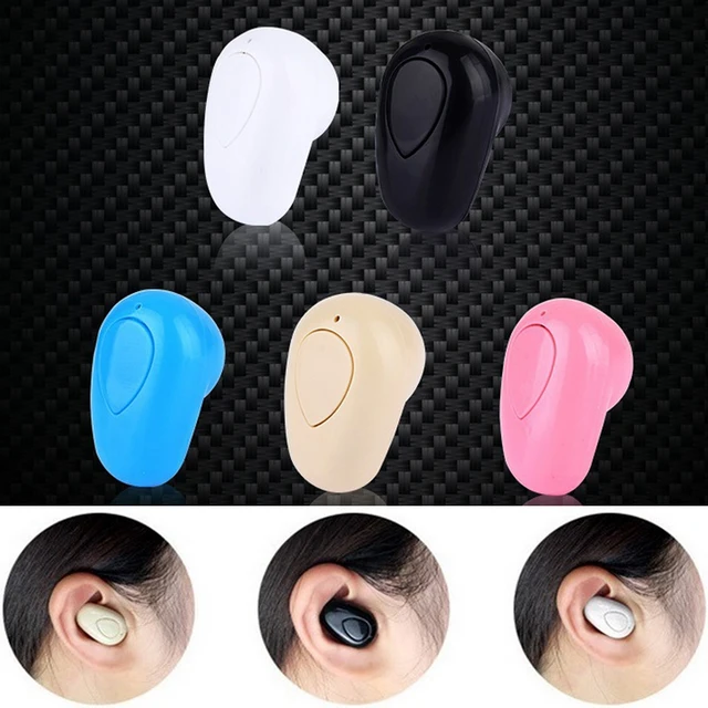 S520 Mini Wireless Bluetooth Earphone in Ear Sport with Mic Earphones Handsfree Headset for Phone Tablet