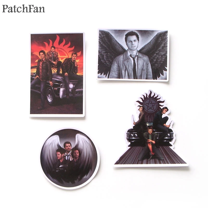 Patchfan 37 шт. Сверхъестественное SPN руны детские игрушки Стикеры для DIY Скрапбукинг альбом ноутбук телефон тетрадь наклейка стикеры A1771