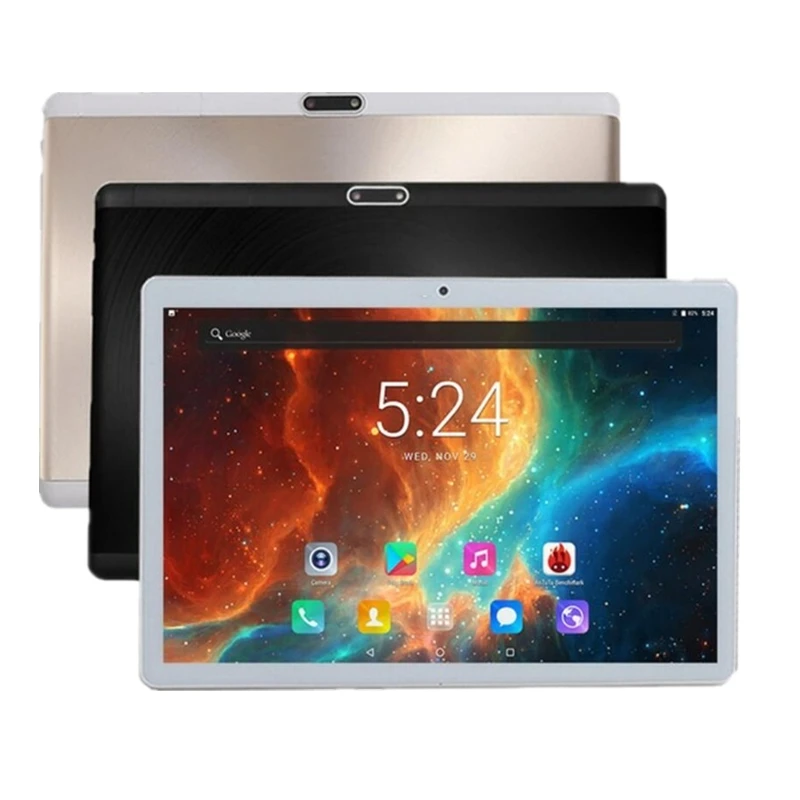 10 1 дюймов 4G Lte телефонный звонок планшетный ПК MTK6737 Android 8 Wifi 1920x1200 IPS разноцветный