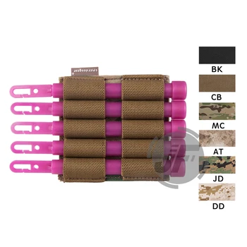 

Emerson Tactical Elastic Nylon Glowing Light Stick Pouch EmersonGear 10 Round Shotgun Shell Case Holder w/ Hook & Loop