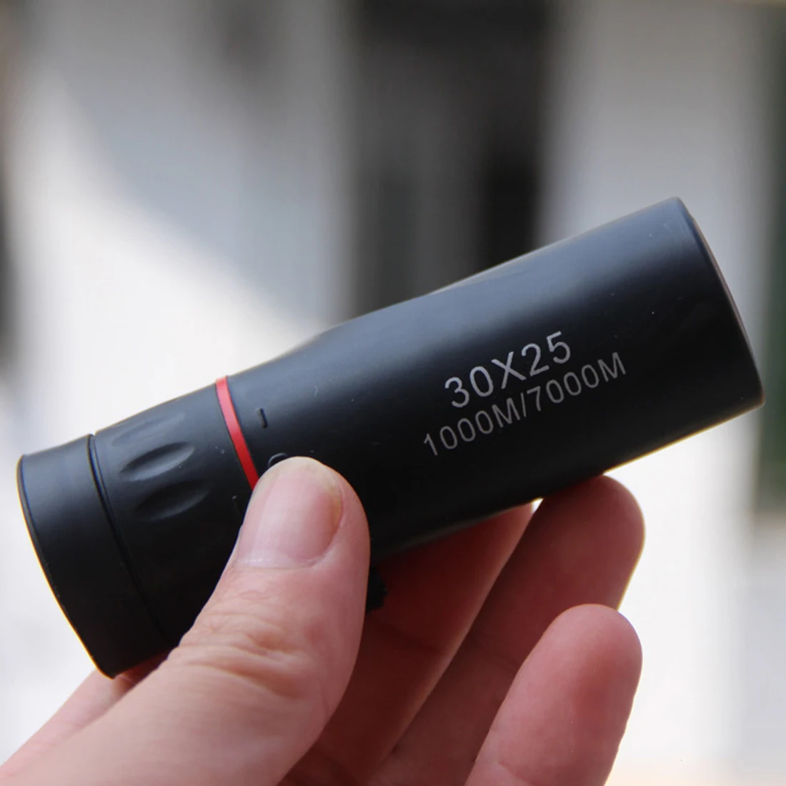 

Free Shipping Mini 30x25 HD Optical Monocular Focus Telescope Zoomable 10X Magnifier Waterproof Night Vision Telescope Black