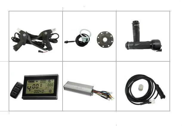 Бесщеточный контроллер синусоидальной волны MOSFET 36 в 48 1000 Вт 26A 12 набор для